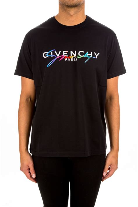 t shirt givenchy colorata|givenchy t shirt sale.